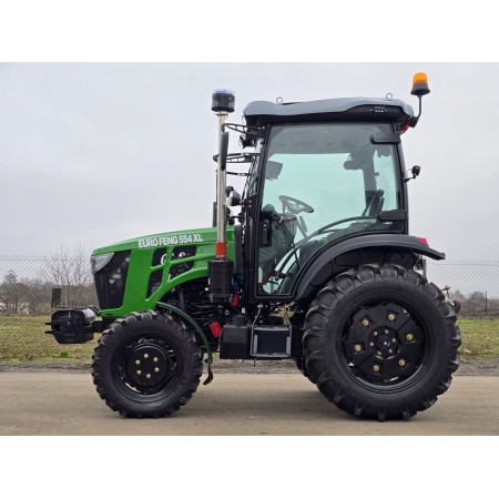 Трактор Єврофенг 554 PRO XL із Євроакабіною, кондиціонер, навіска на гаках, фаркоп-серга, вага 2600 кг